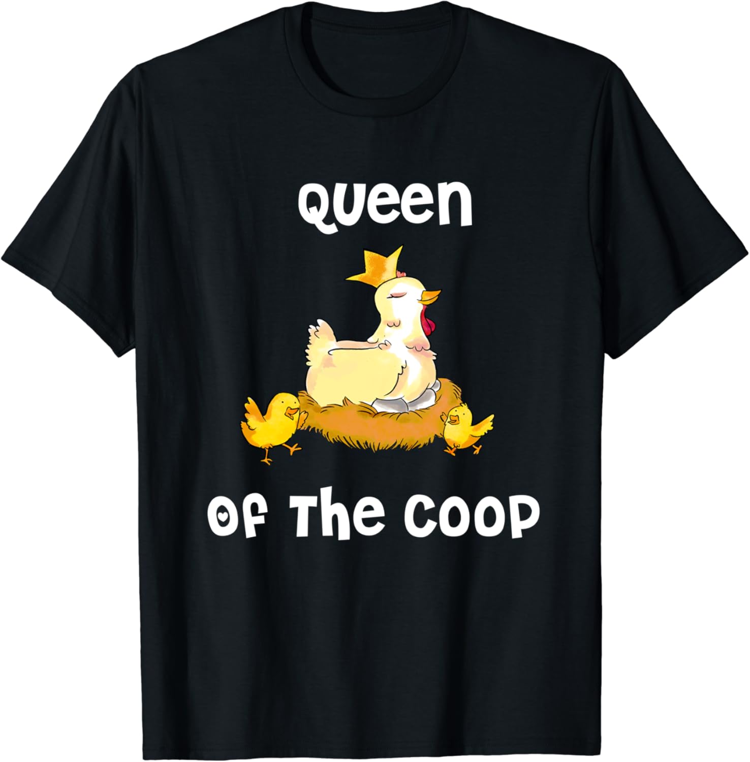 Queen Of The Coop Shirt Funny Women Farming Tshirt Clothing